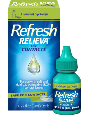 Refresh® Relieva for Contacts Lubricant Eye Drops